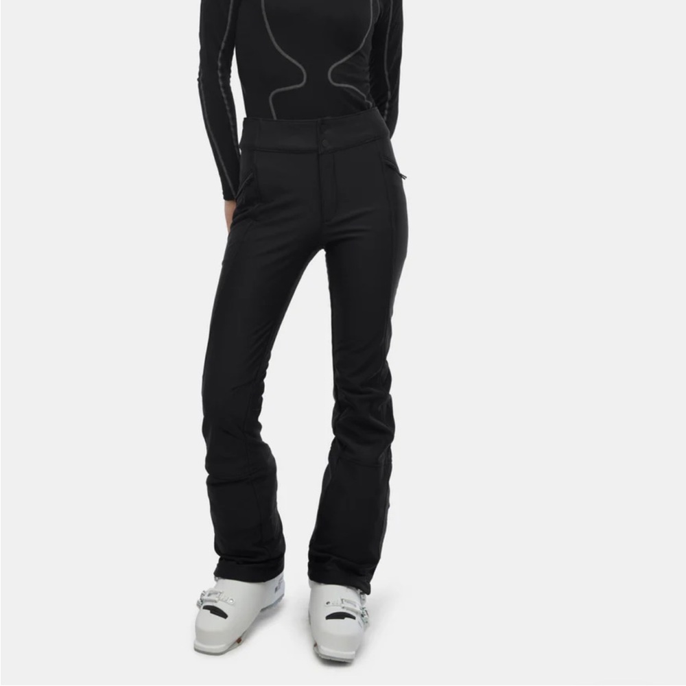 Women's Halfdays Emma Soft Shell Black Flare Ski Pants